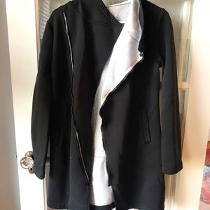 Betsey Johnson Asymmetrical Athletic Jacket